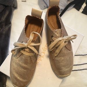 Worn Twice and Comes in original box ! Authentic See by Chloe Espadrilles